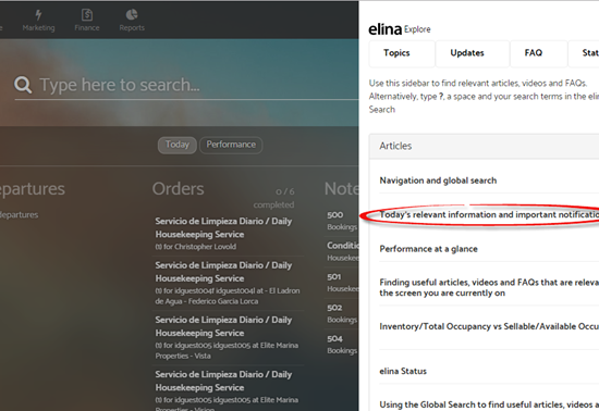 New for support - In-elina user help