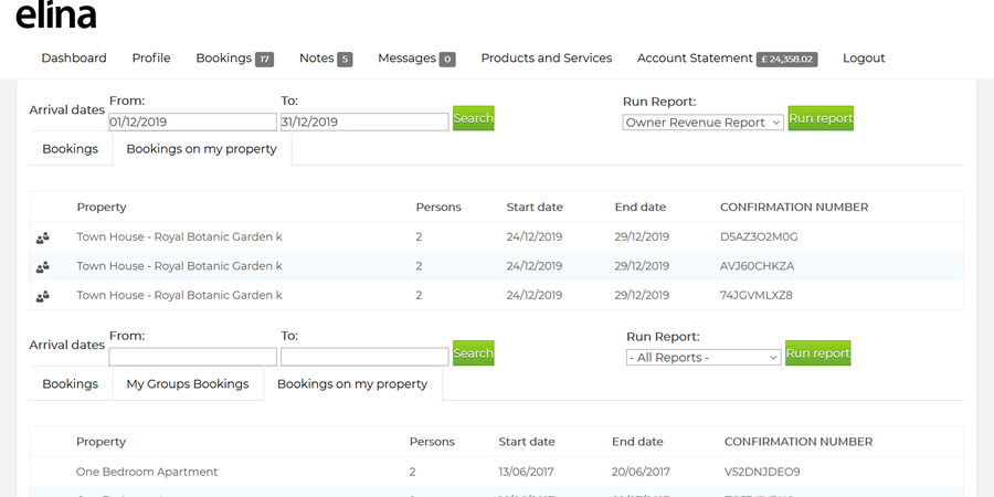 Still self server for owners via the owners lounge (owners login)